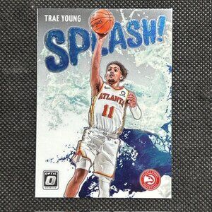 2021-22 Donruss Optic #5 Trae Young Splash! Insert Atlanta Hawks